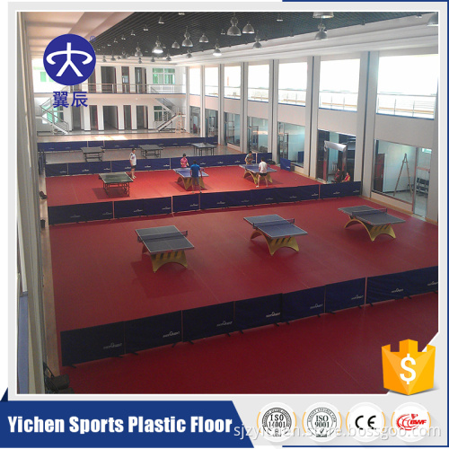 Hot Indoor PVC Vinyl Sports Floor For Table Tennis Court